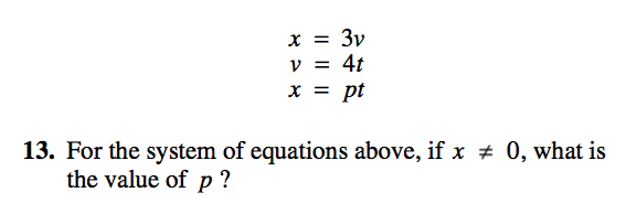Plug In Method In Math Example Problems Plugging in Numbers: A Critical SAT/ACT Math Strategy · PrepScholar