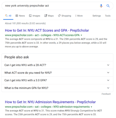 body_nyu_prepscholar_act_search_screenshot